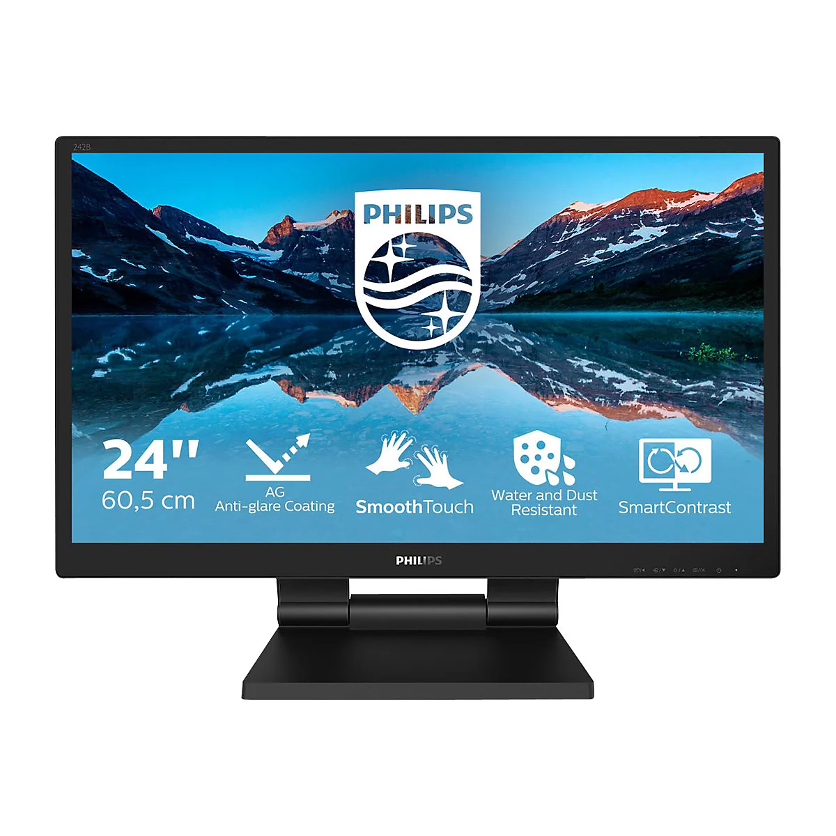 Philips B Line 242B9TL - LED-Monitor - 60.5 cm (24') - Touchscreen - 1920 x 1080 Full HD (1080p) @ 60 Hz - IPS