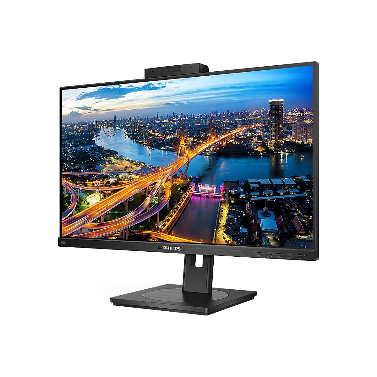 Philips B Line 243B1JH - LED-Monitor - 61 cm (24') (23.8' sichtbar) - 1920 x 1080 Full HD (1080p) @ 75 Hz - IPS - 250 cd/m²