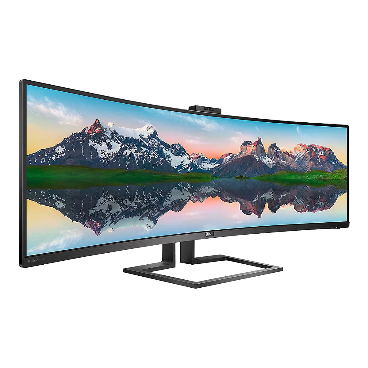 Philips Brilliance P-line 499P9H - LED-Monitor - gebogen - 124.5 cm (49') (48.8' sichtbar) - 5120 x 1440 Dual Quad HD @ 60 Hz - VA