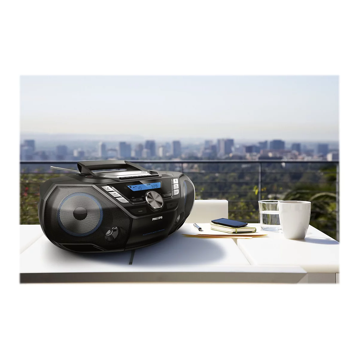 Philips CD Soundmachine AZB798T - Ghettoblaster - 12 Watt