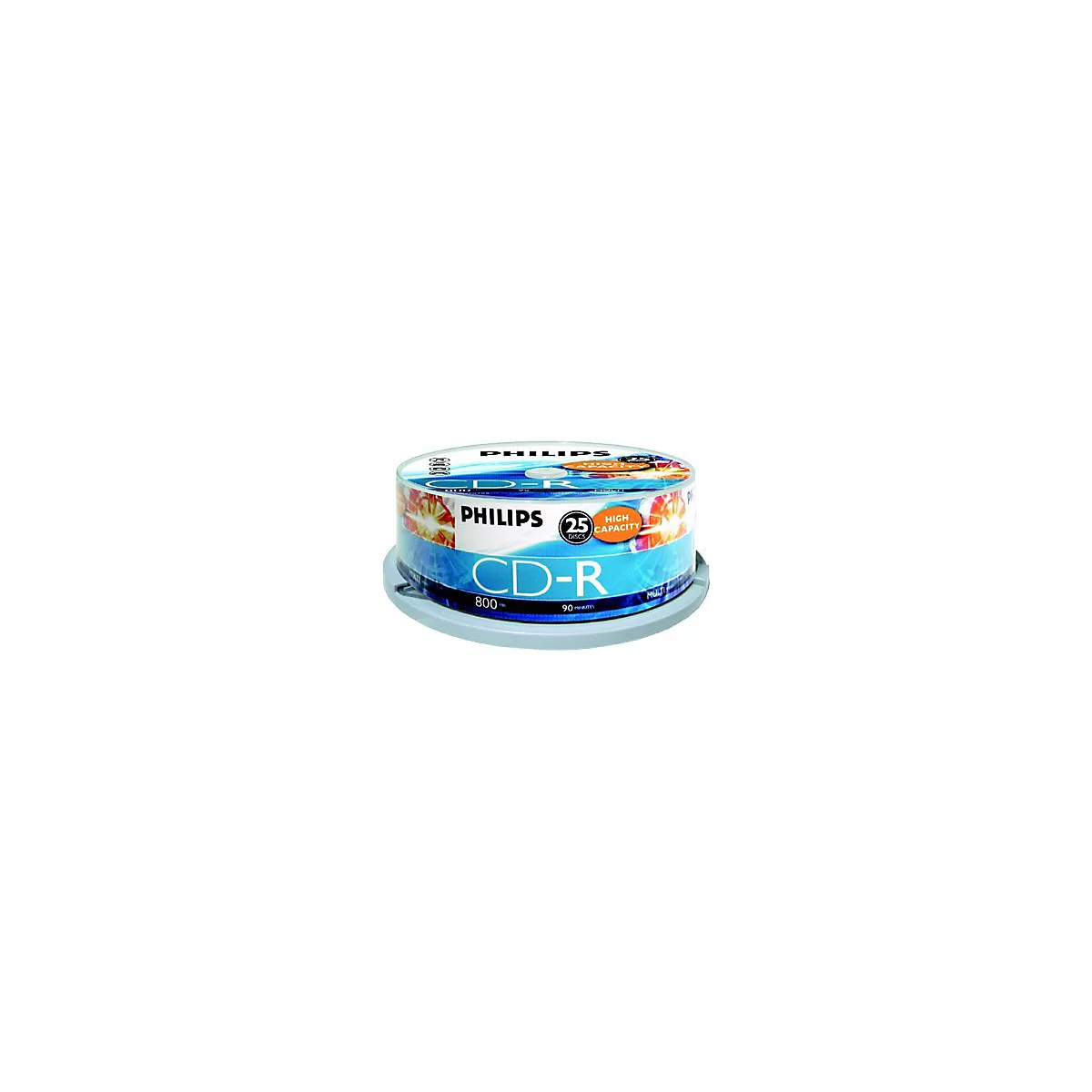 Philips CR8D8NB25 - 25 x CD-R - 800 MB (90min) - Spindel
