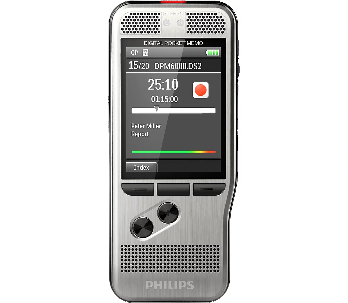 PHILIPS Digitales Diktiergerät Pocket Memo® DPM 6000