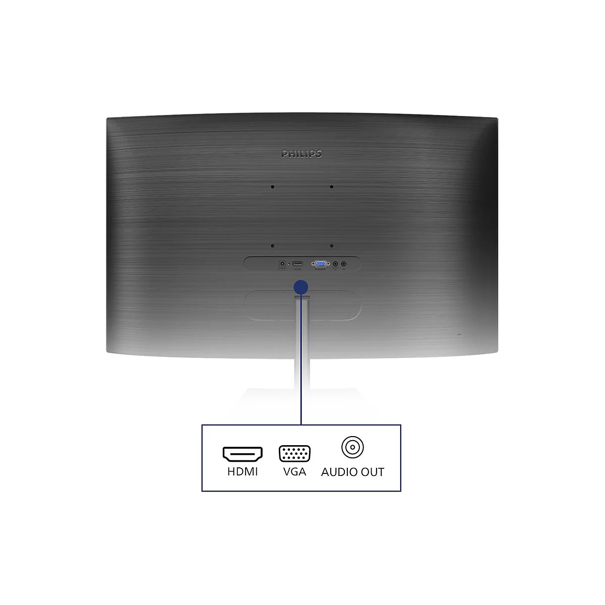 Philips E-line 241E1SCA - LED-Monitor - gebogen - 61 cm (24') (23.6' sichtbar) - 1920 x 1080 Full HD (1080p) @ 75 Hz - VA