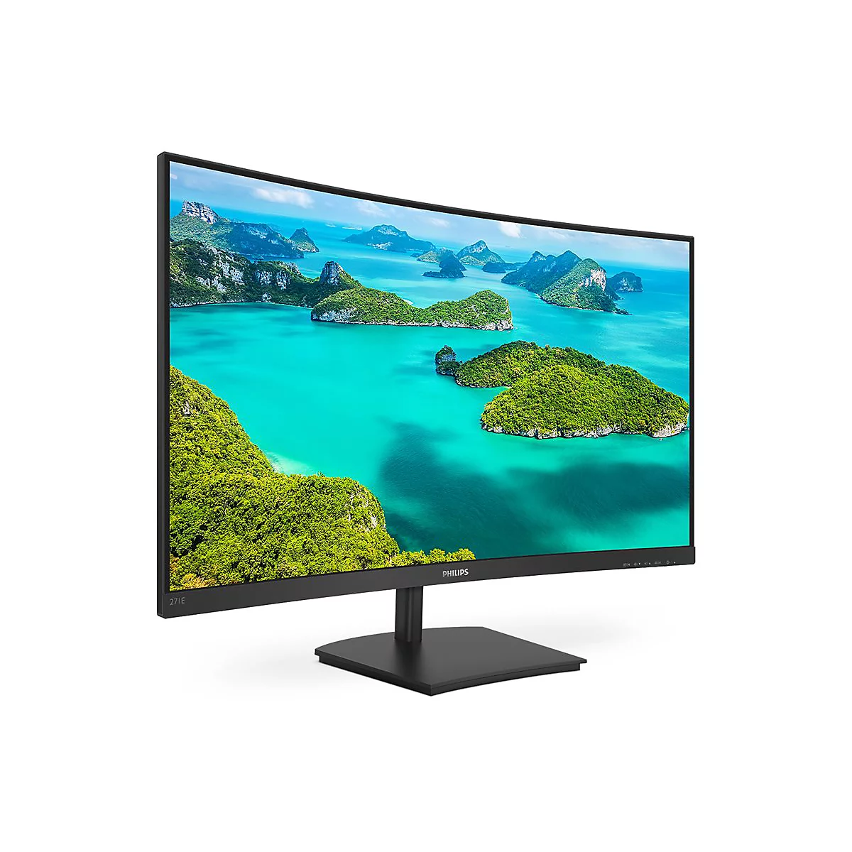 Philips E-line 271E1SCA - LED-Monitor - gebogen - 68.6 cm (27') - 1920 x 1080 Full HD (1080p) @ 75 Hz - VA