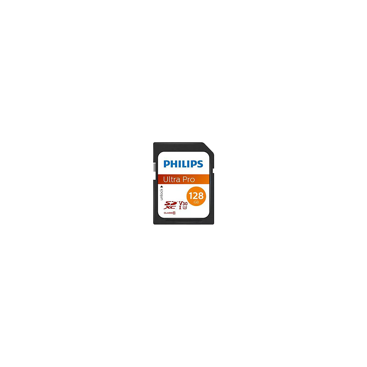 Philips FM12SD65B - Flash-Speicherkarte - 128 GB - Video Class V30 / UHS-I U3 / Class10 - SDXC UHS-I