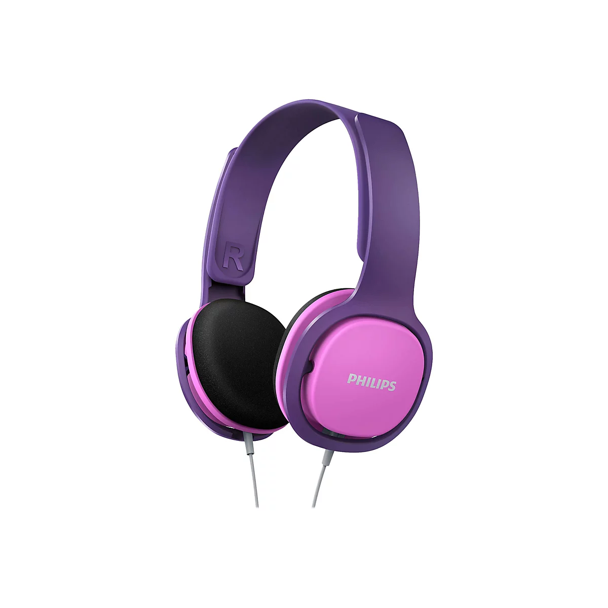 Philips Kids SHK2000PK - Kopfhörer - On-Ear - kabelgebunden - 3,5 mm Stecker - Geräuschisolierung
