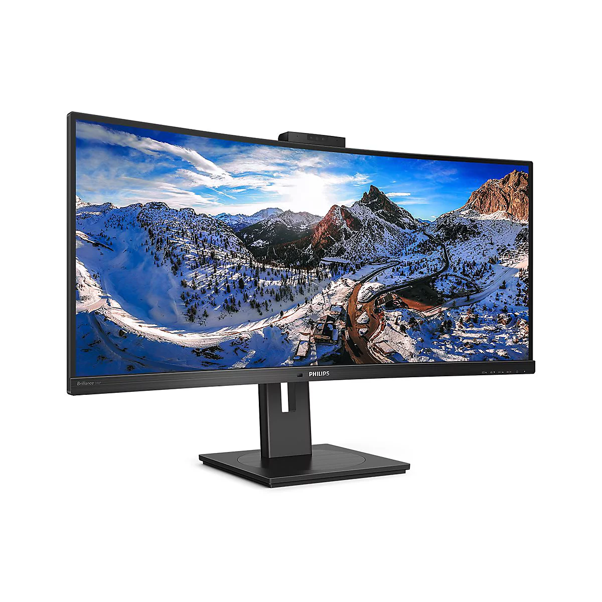 Philips P-line 346P1CRH - LED-Monitor - gebogen - 86 cm (34') - 3440 x 1440 WQHD @ 100 Hz - VA
