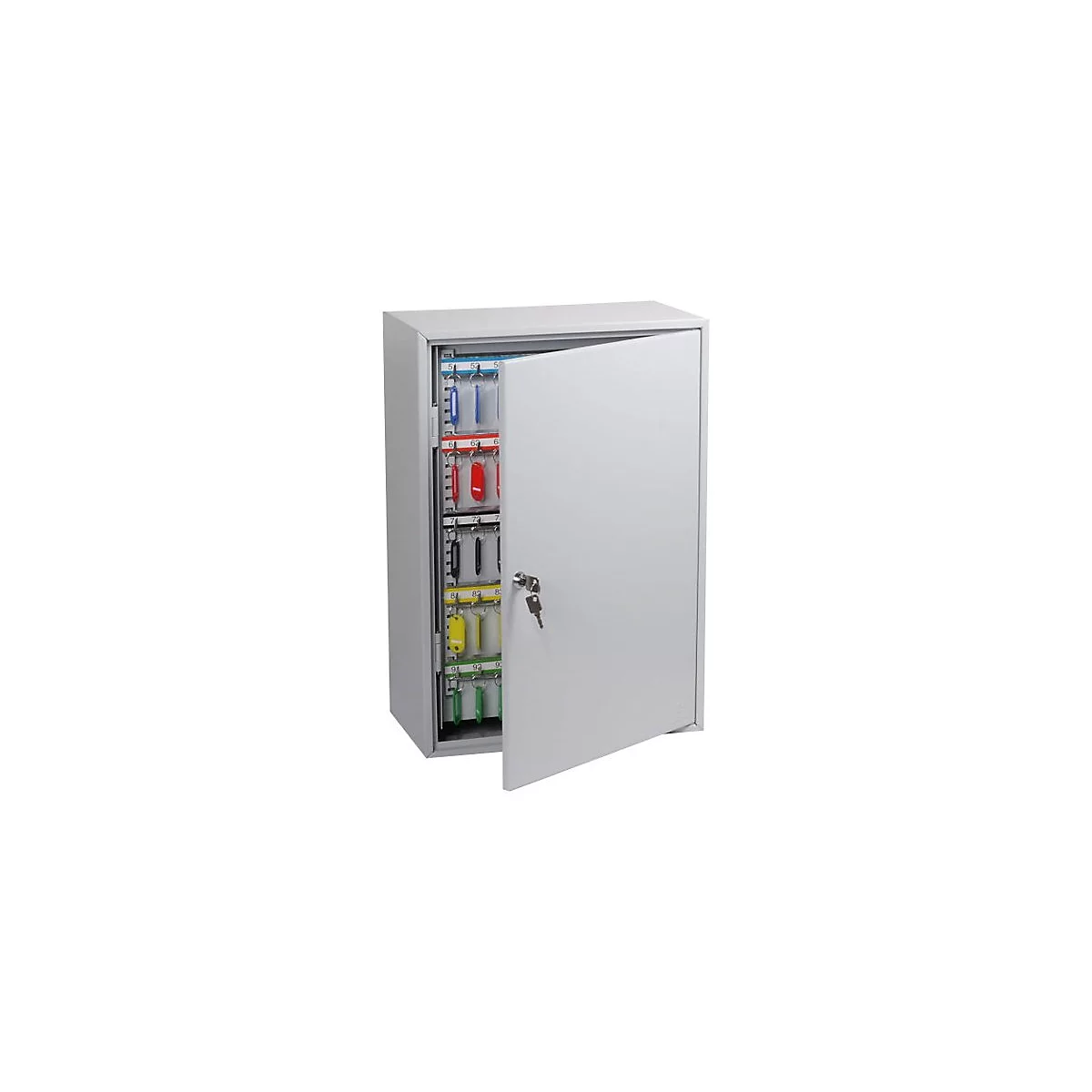 Phoenix KC0604K - Schlüsselschrank - 1 Türen - 200 Haken - Hellgrau