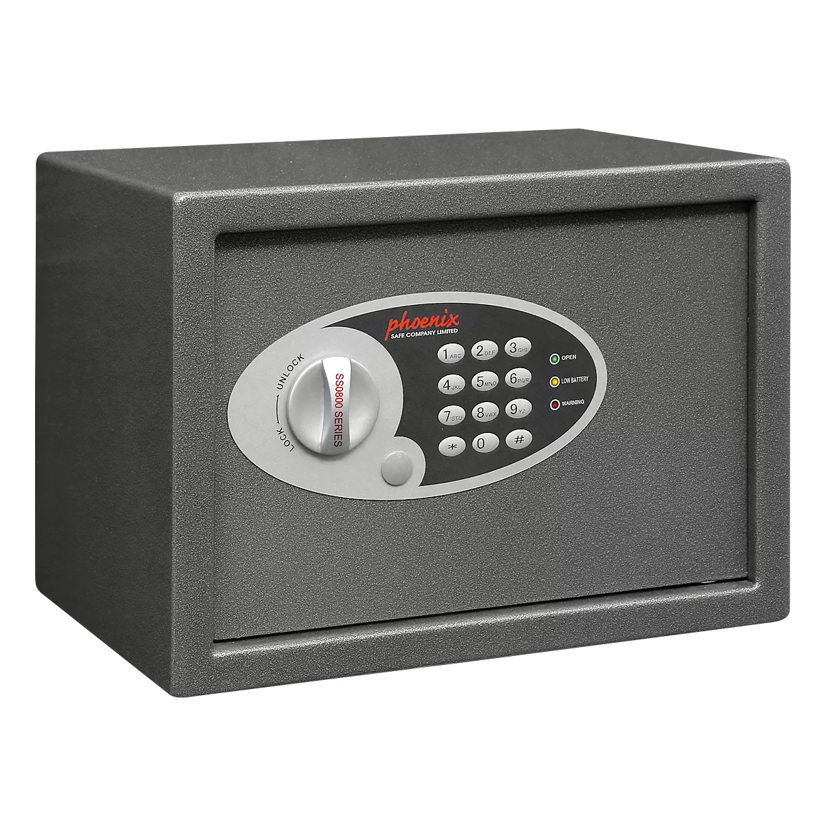 Phoenix Kluis - serie serie SS0802E - B 350 x D 250 x H 250 mm