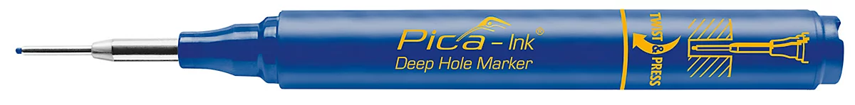 Pica INK diepgat-marker, Lijndikte 1,5 mm, blauw