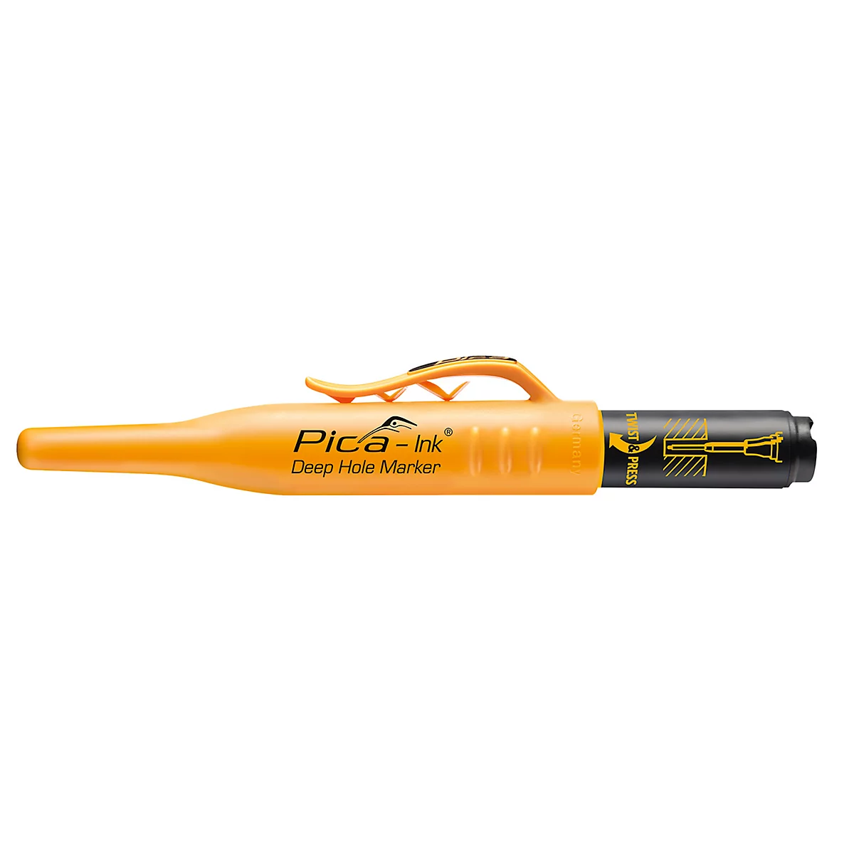 Pica Ink diepgat-marker, Lijndikte 1,5 mm, zwart