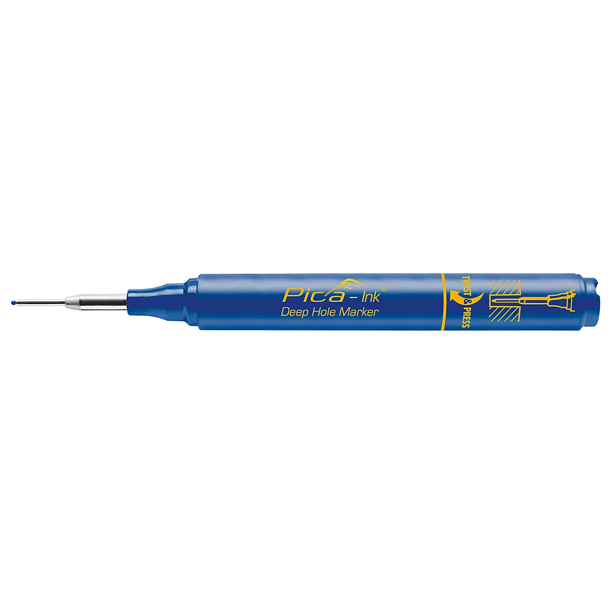 Pica INK Tiefloch-Marker, Strichstärke 1,5 mm, blau