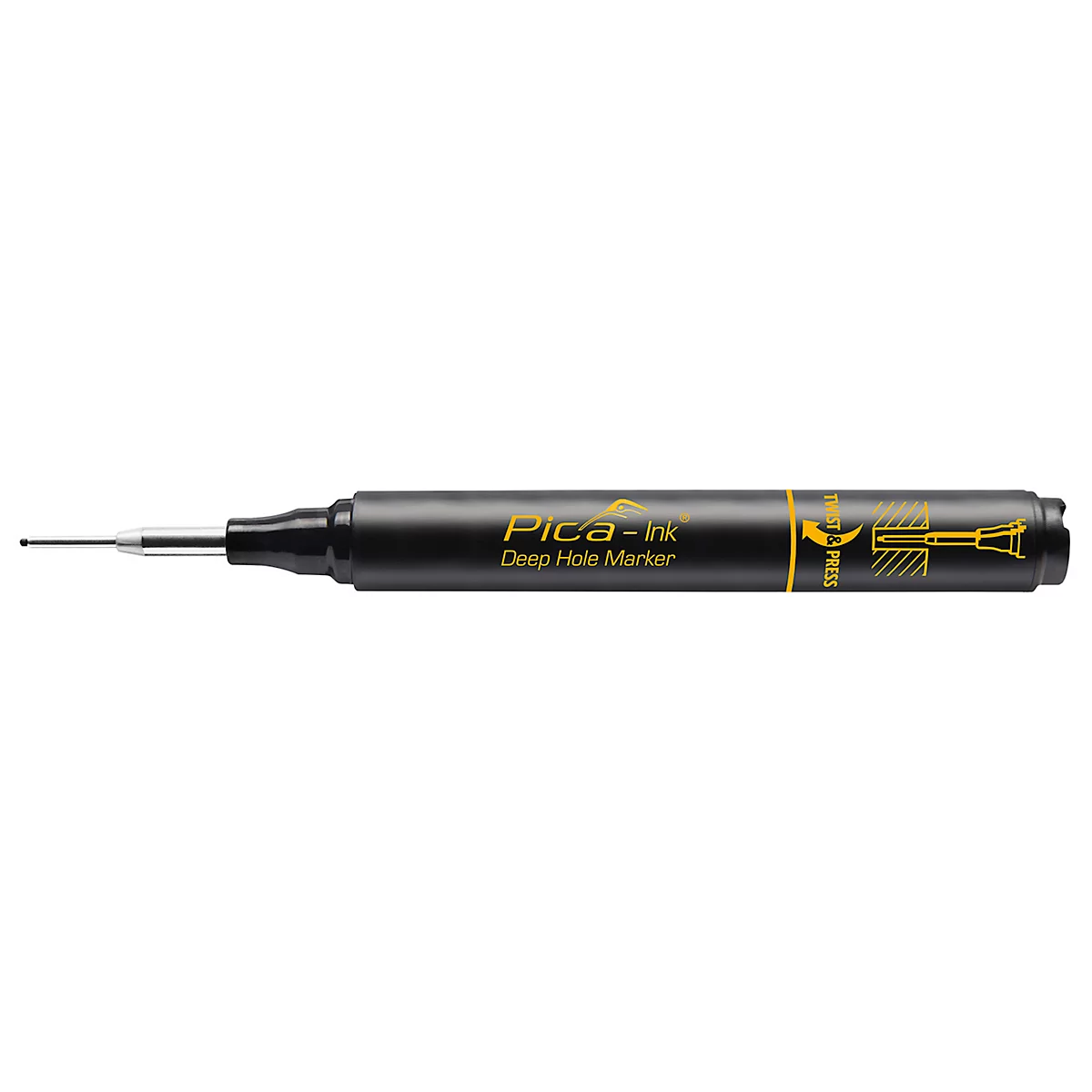 Pica INK Tiefloch-Marker, Strichstärke 1,5 mm, schwarz