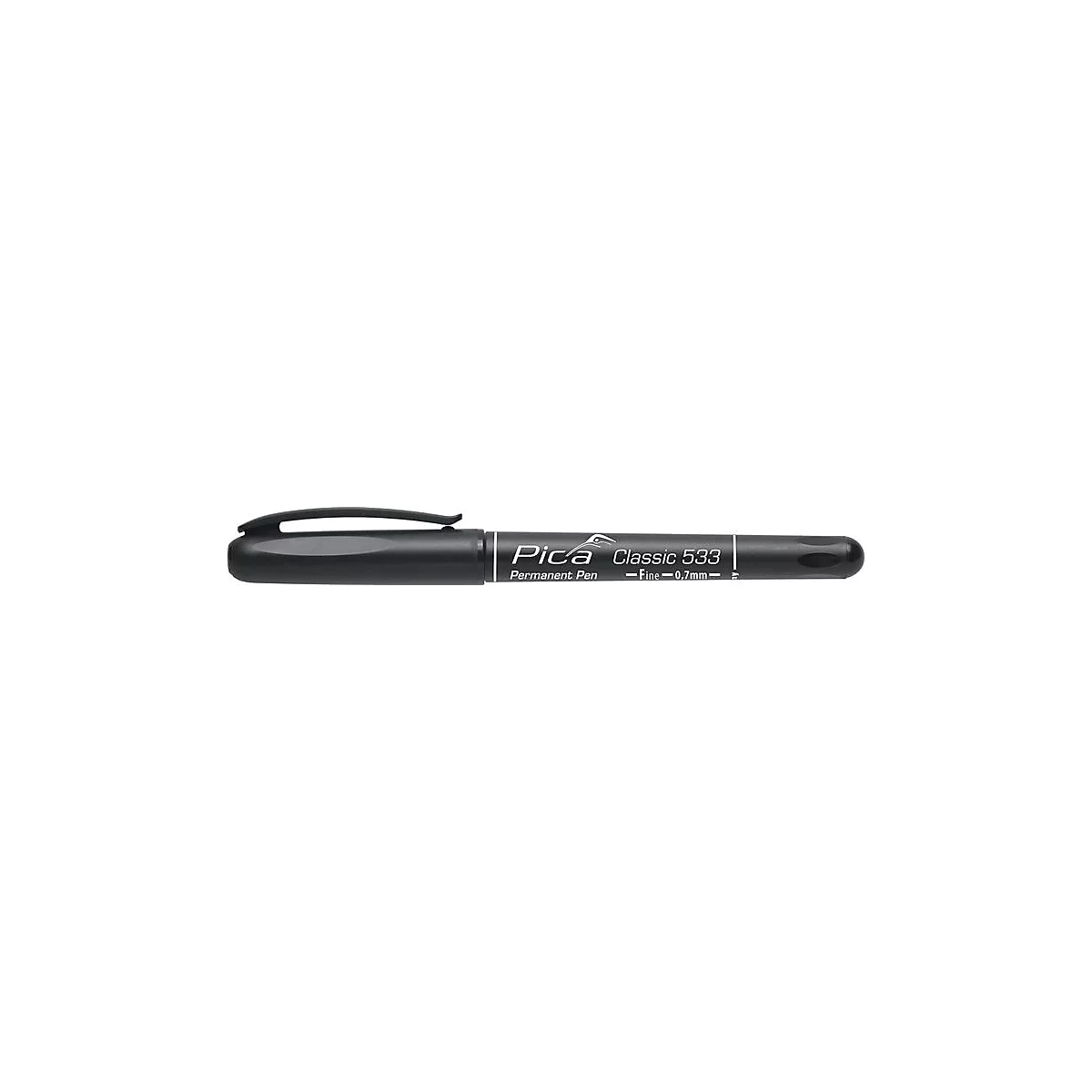 Zwarte Pica Classic 533 permanente pen.