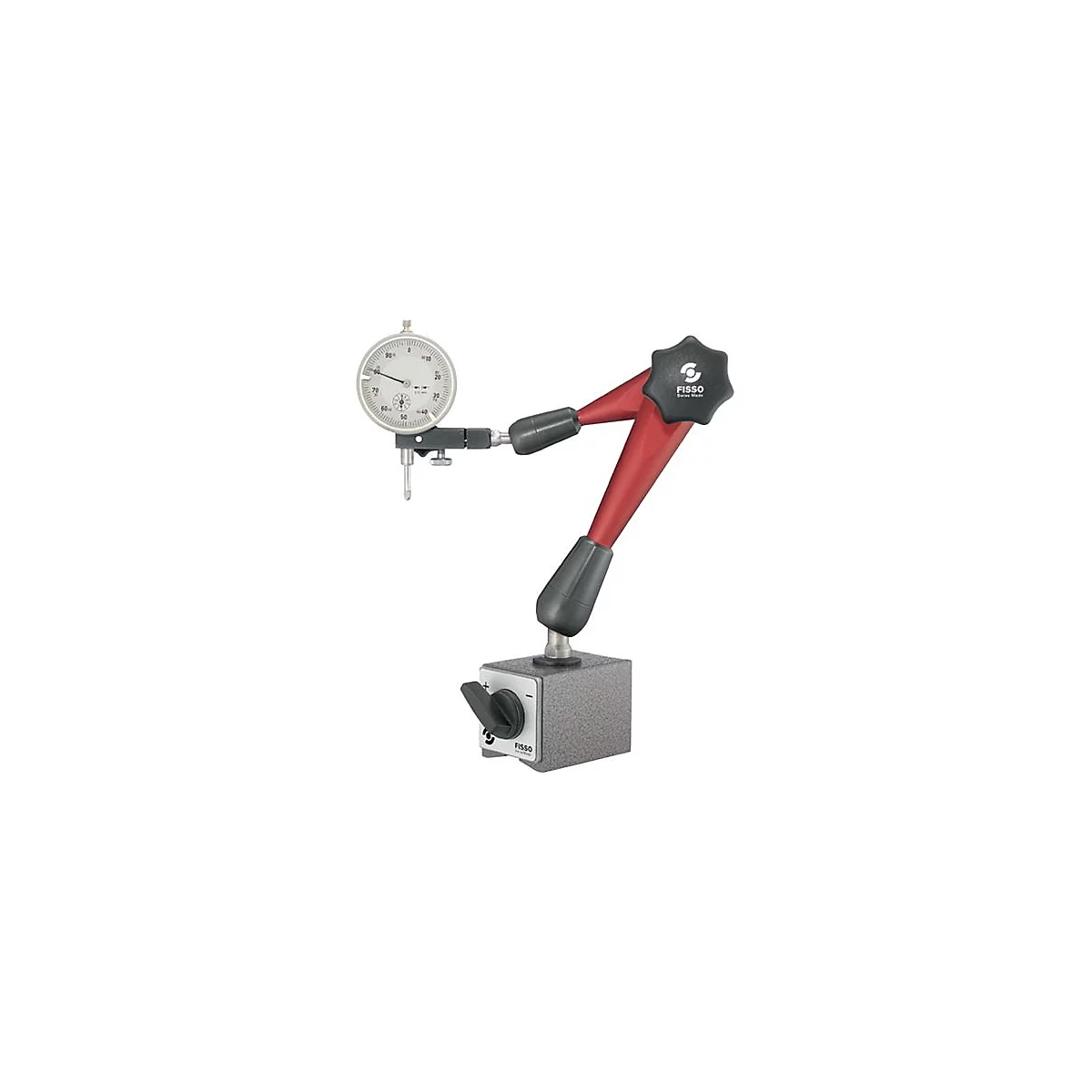 Pied à coulisse magnétique STRATO-LINE R. 330mm H. totale 444mm Force d'adhérence