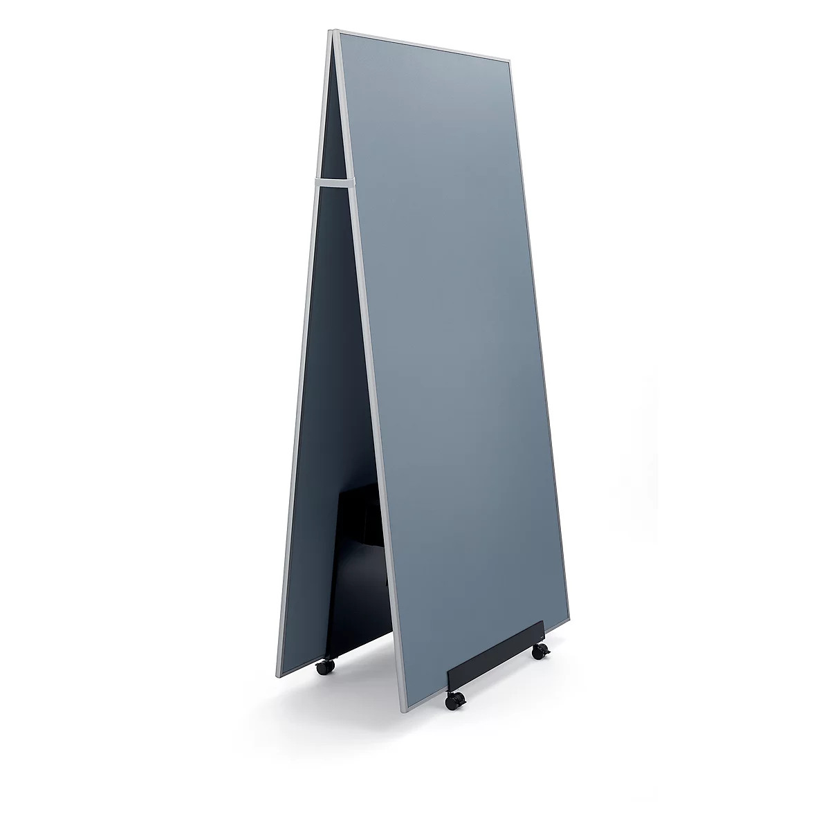 Pied mobile pour tableau Sigel Business, pour 1 - 2 tableaux, Support de rangement, l. 520 x P 600 x H 580 mm, noir