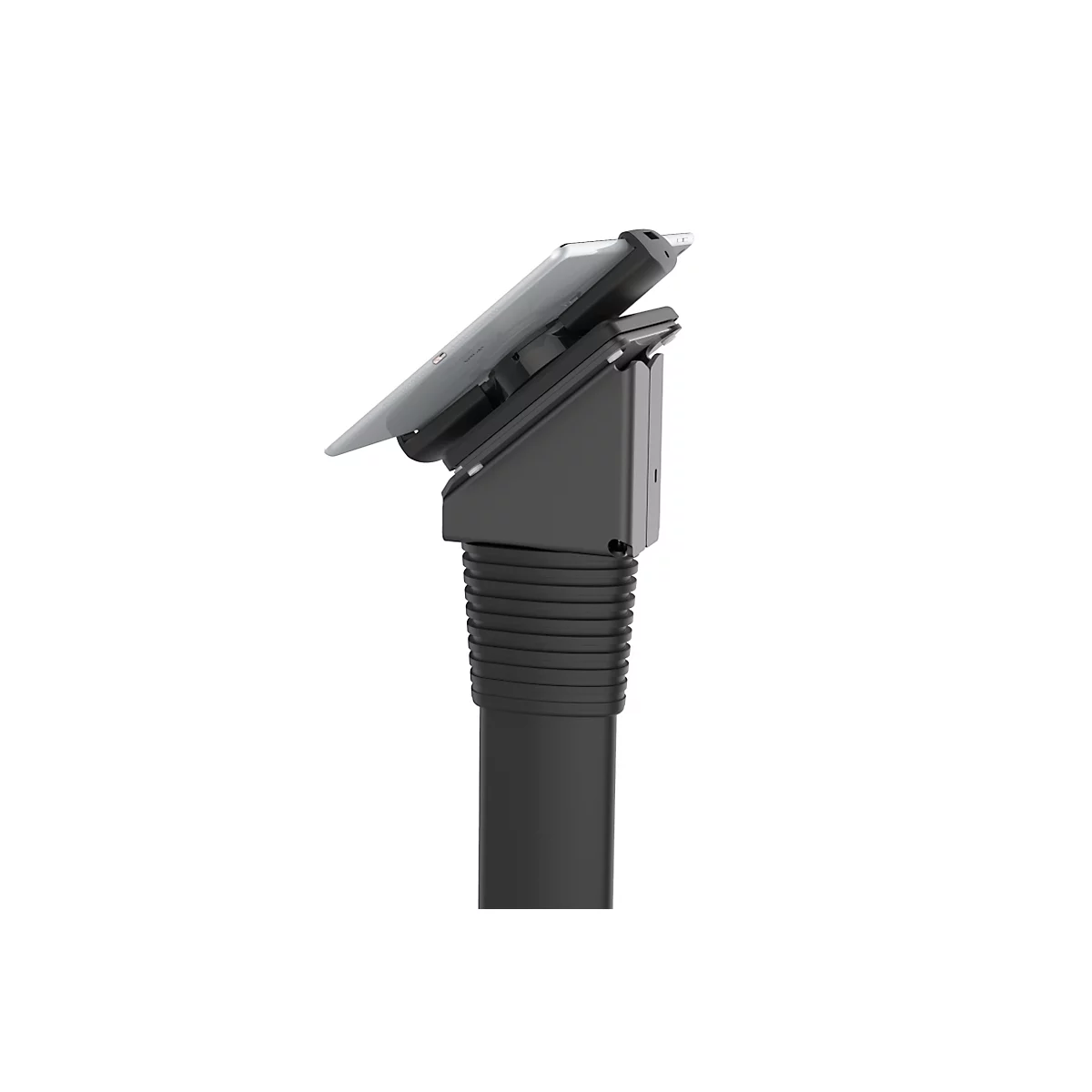 Pied pour tablette Cling Compulocks, pour 7' à 13', orientable à 90°, hauteur ajustable, Norme VESA, noir