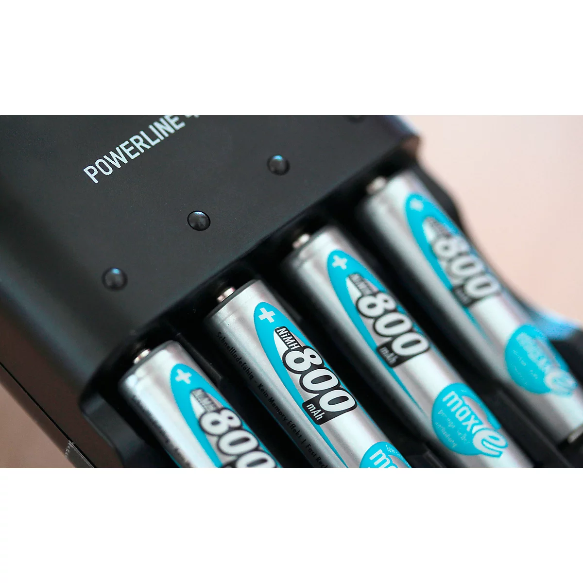 Piles rechargeables NiMH MaxE Micro AAA, 800 mAh, 4 p.
