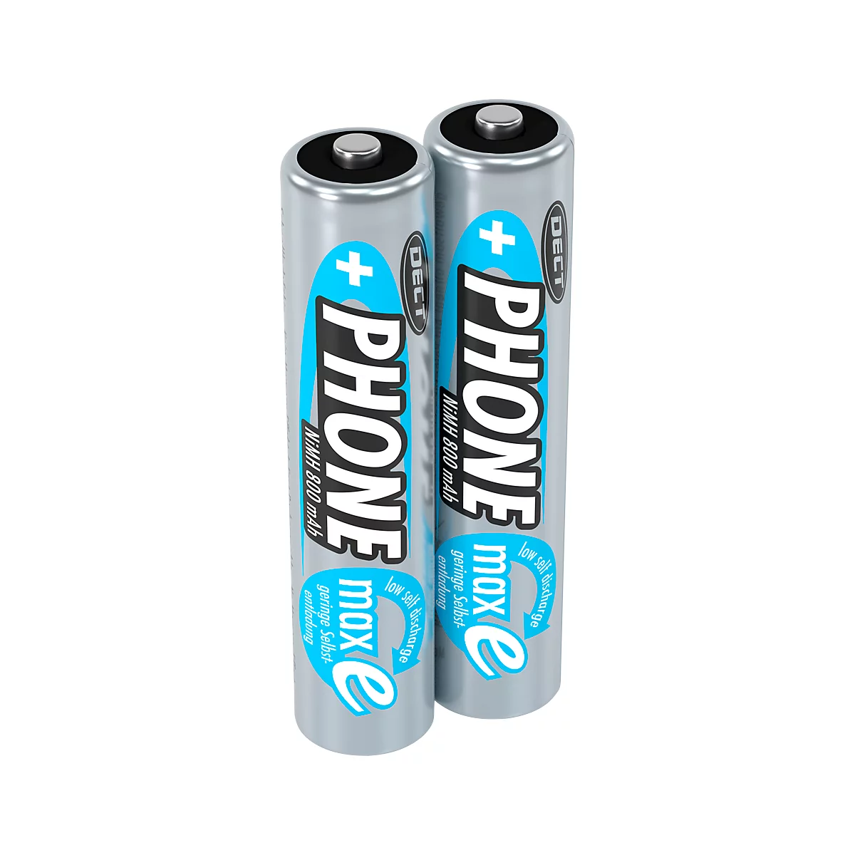 Piles rechargeables téléphone DECT Ansmann, Micro AAA, 2 p.