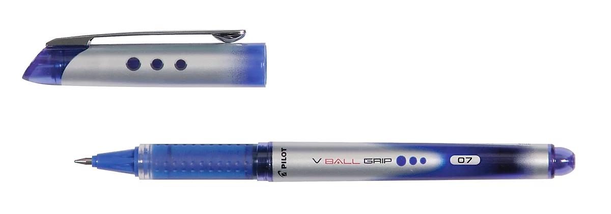 PILOT rollerbalpen V-Ball Grip, blauw, 0,5 mm