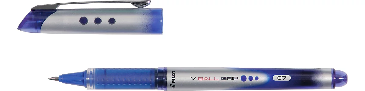 PILOT Tintenroller V-Ball Grip, blau, 0,5 mm