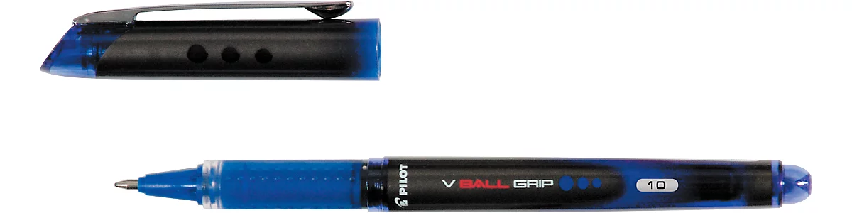 PILOT Tintenroller V-Ball Grip, blau, 0,7 mm