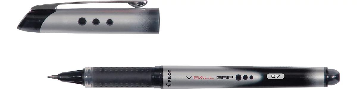 PILOT Tintenroller V-Ball Grip, schwarz, 0,5 mm