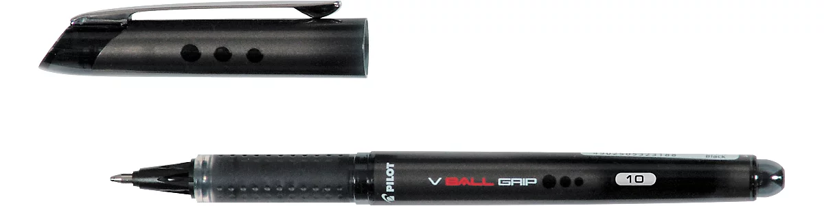PILOT Tintenroller V-Ball Grip, schwarz, 0,7 mm