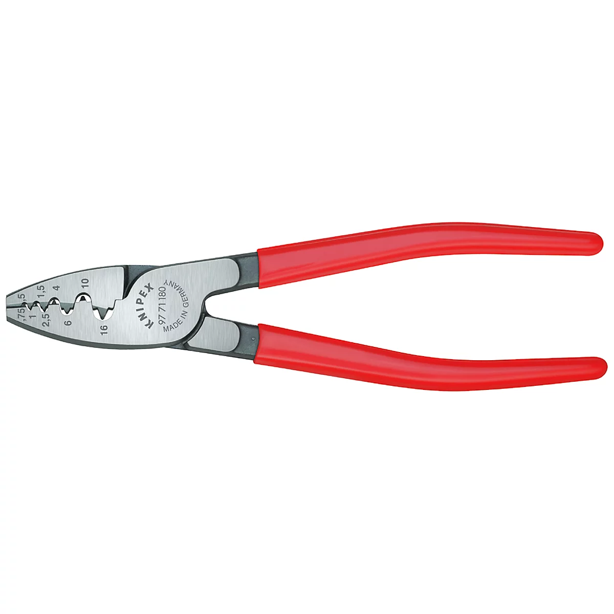 Pince à sertir 180 mm KNIPEX