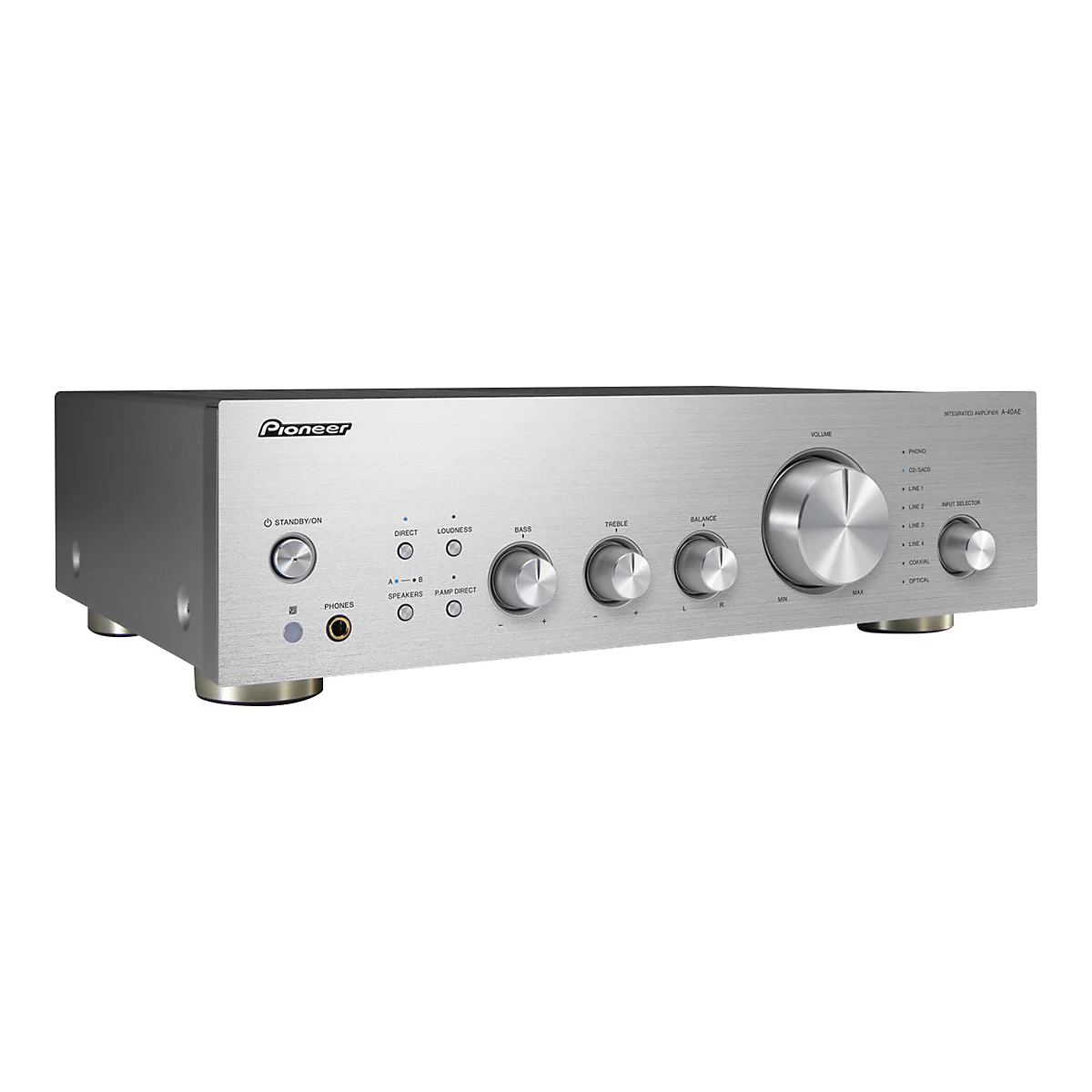 Pioneer A-40AE - Verstärker - 2 x 60 Watt - Silber