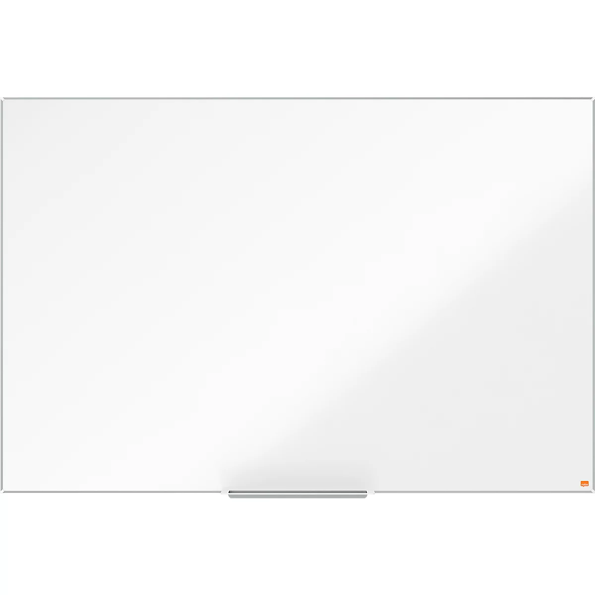 Pizarra blanca nobo Nano Clean, acero, nanorrevestimiento blanco, magnético, An 1500 x Al 1000 mm