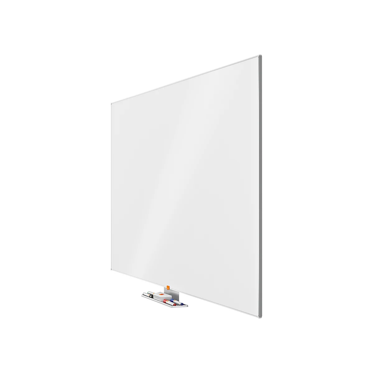 Pizarra blanca nobo Widescreen, acero Nano Clean, 1007 x 1890 mm