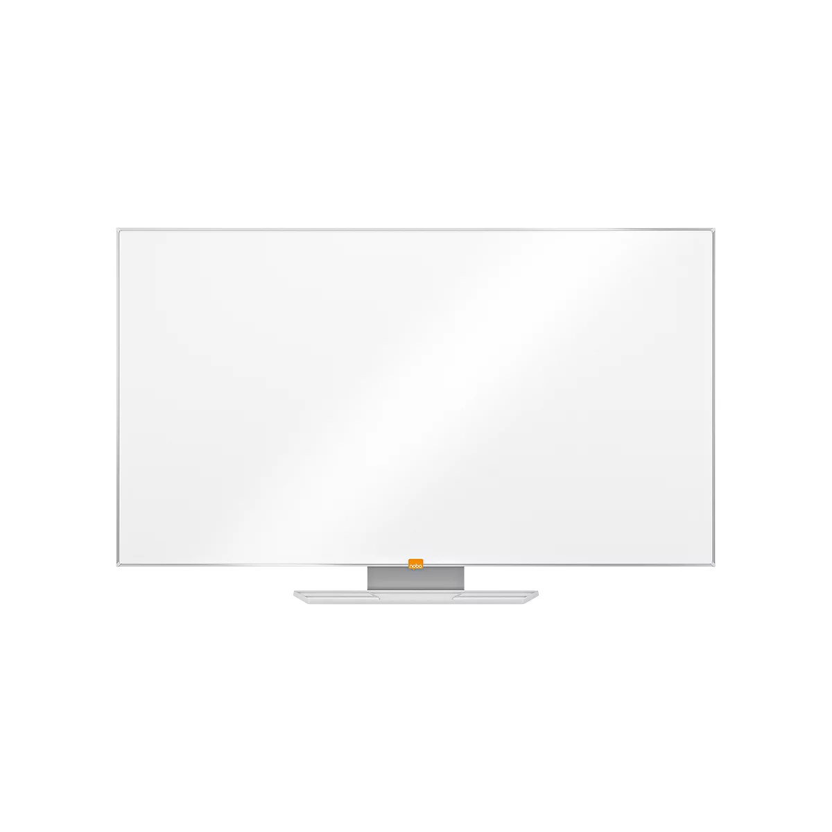 Pizarra blanca nobo Widescreen, acero Nano Clean, 700 x 1230 mm