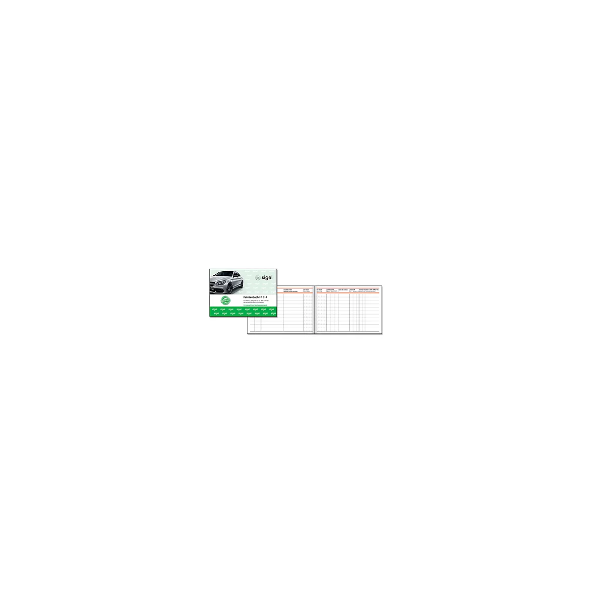 Sigel Formularbücher Fahrtenbuch PKW + LKW