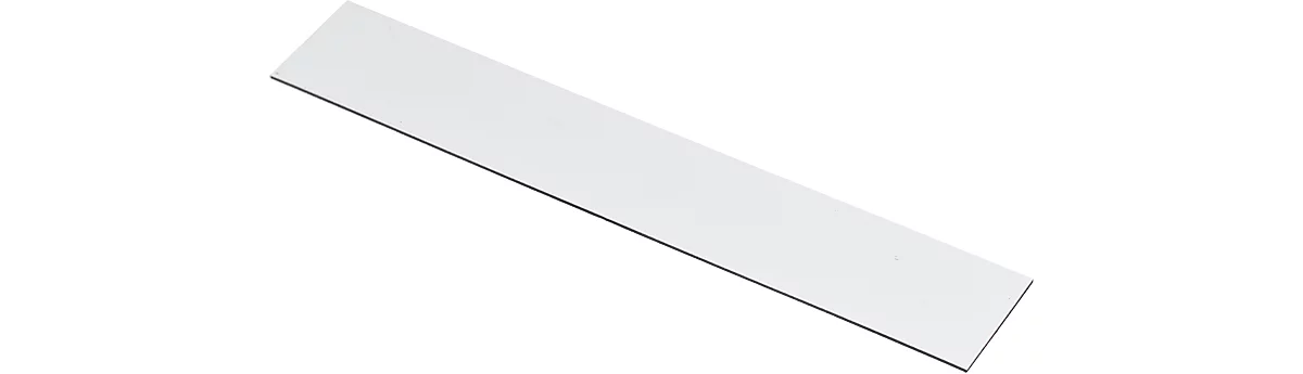 Placas de cojinetes magnéticos, blanco, 25 x 150 mm