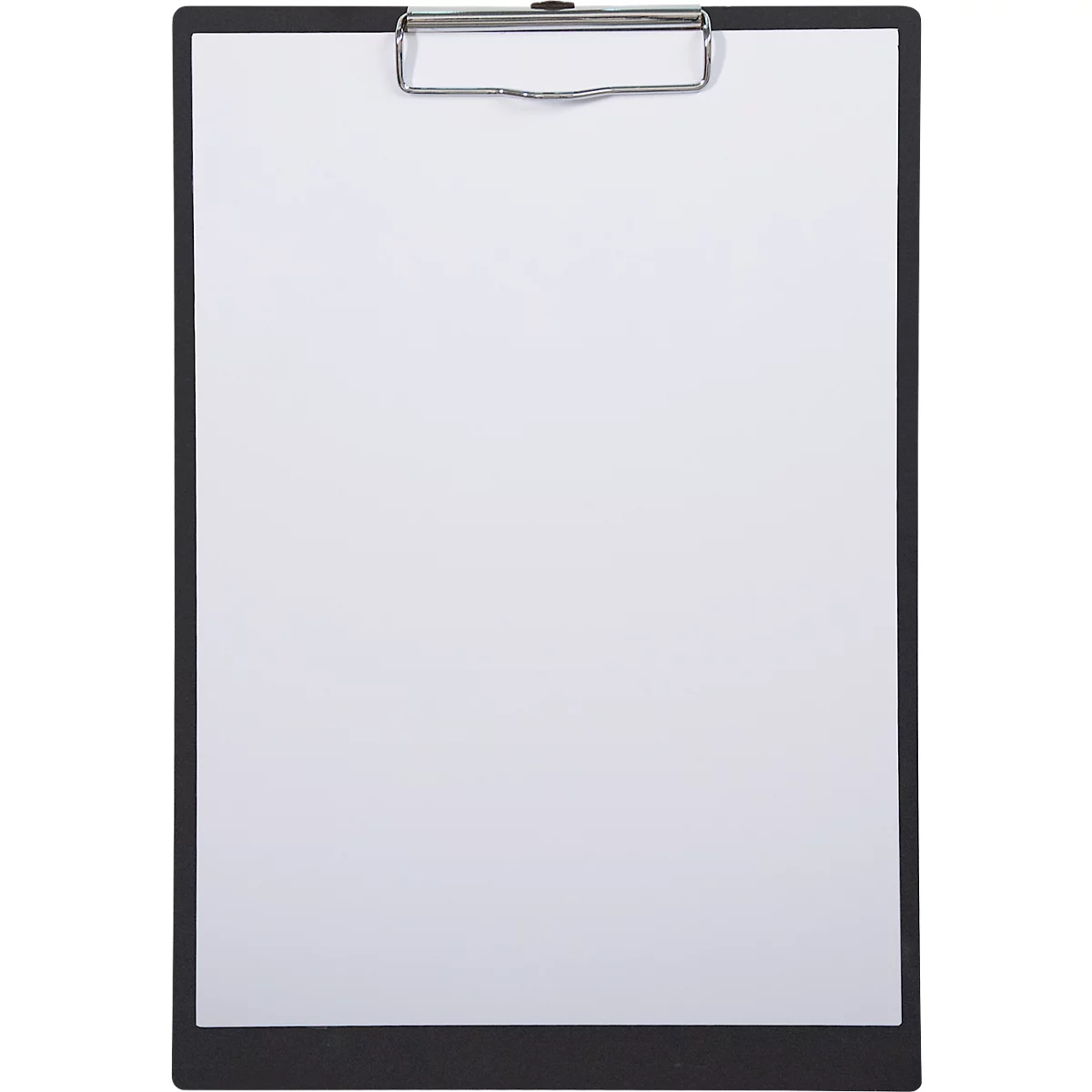 Planche à pince Maul MAULbalance, format A4 vertical, largeur de pince 8 mm, personnalisable, à suspendre, L 325 x l 225 x H 14 mm, carton, recyclable, noir
