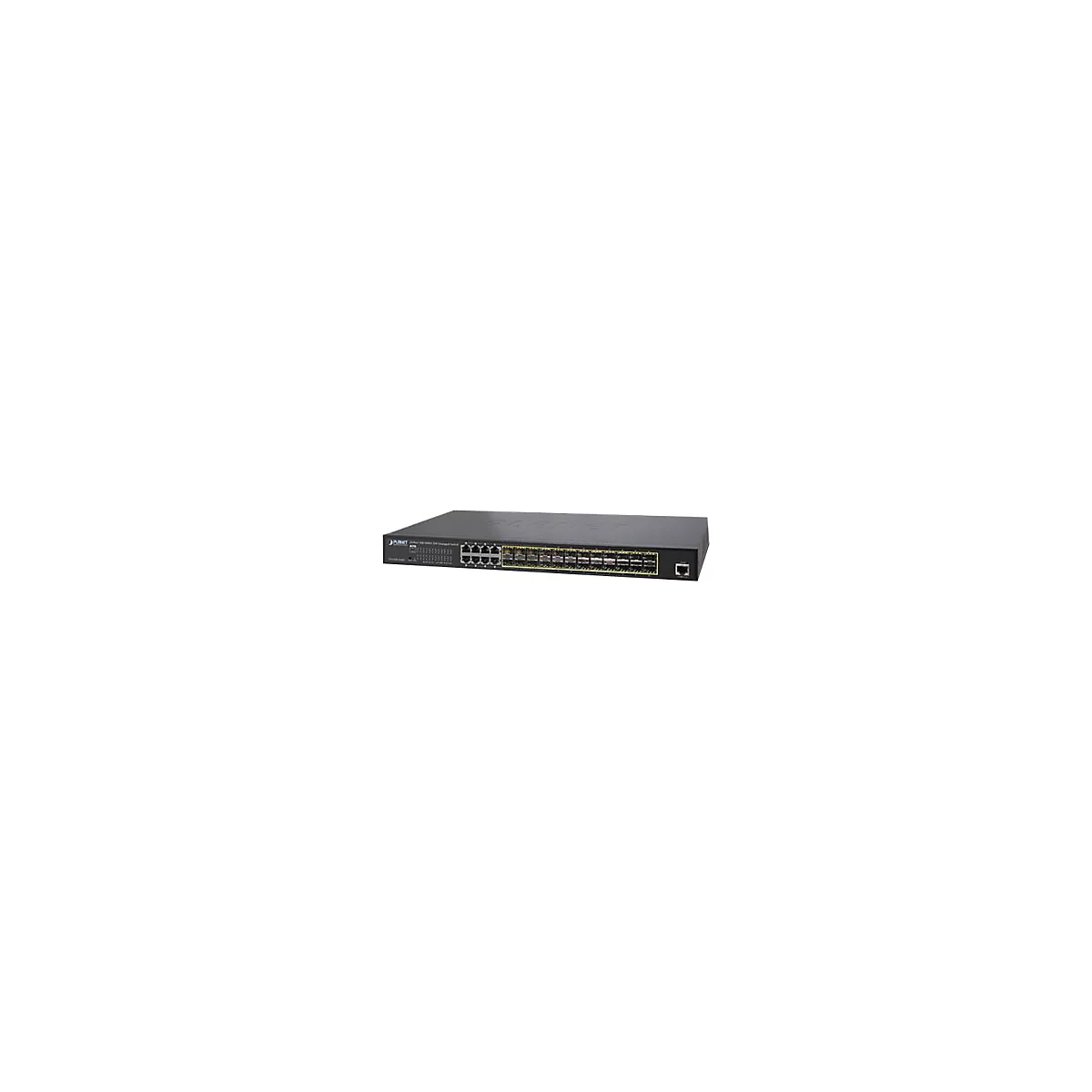 PLANET GS-5220-16S8CR - Switch - managed - 24 x Gigabit SFP + 8 x Shared 10/100/1000 - an Rack montierbar