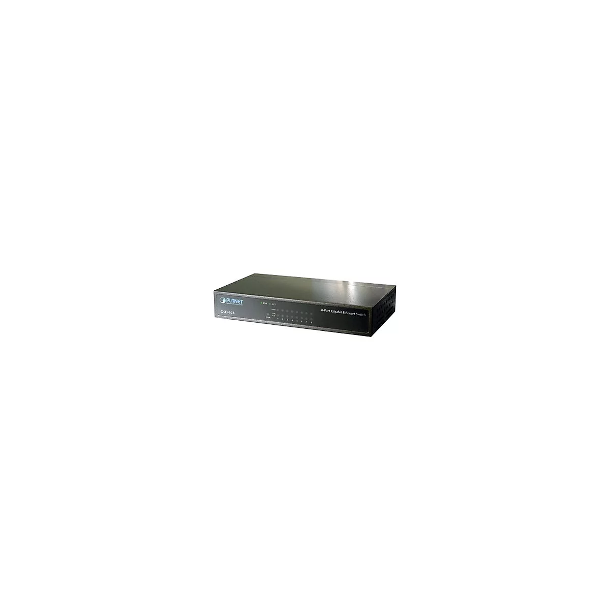PLANET GSD-803 - Switch - 8 x 10/100/1000 - Desktop