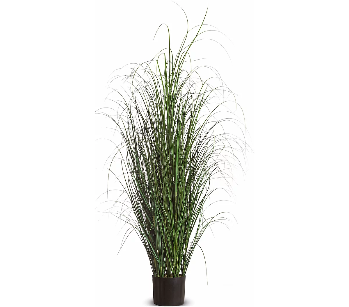 Planta artificial meet by Paperflow Grass, H 1300 mm, incl. maceta de plástico, PVC, verde