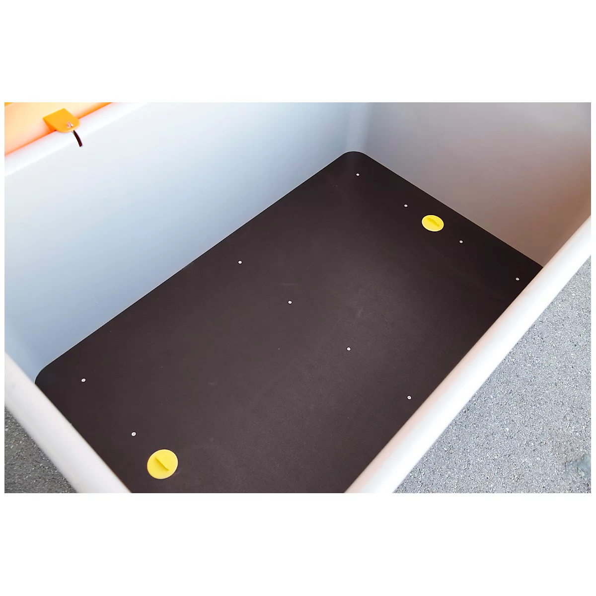 Plaque d'insertion Cemo, pour bacs rectangulaires 400 l, capacité de charge jusqu'à 400 kg