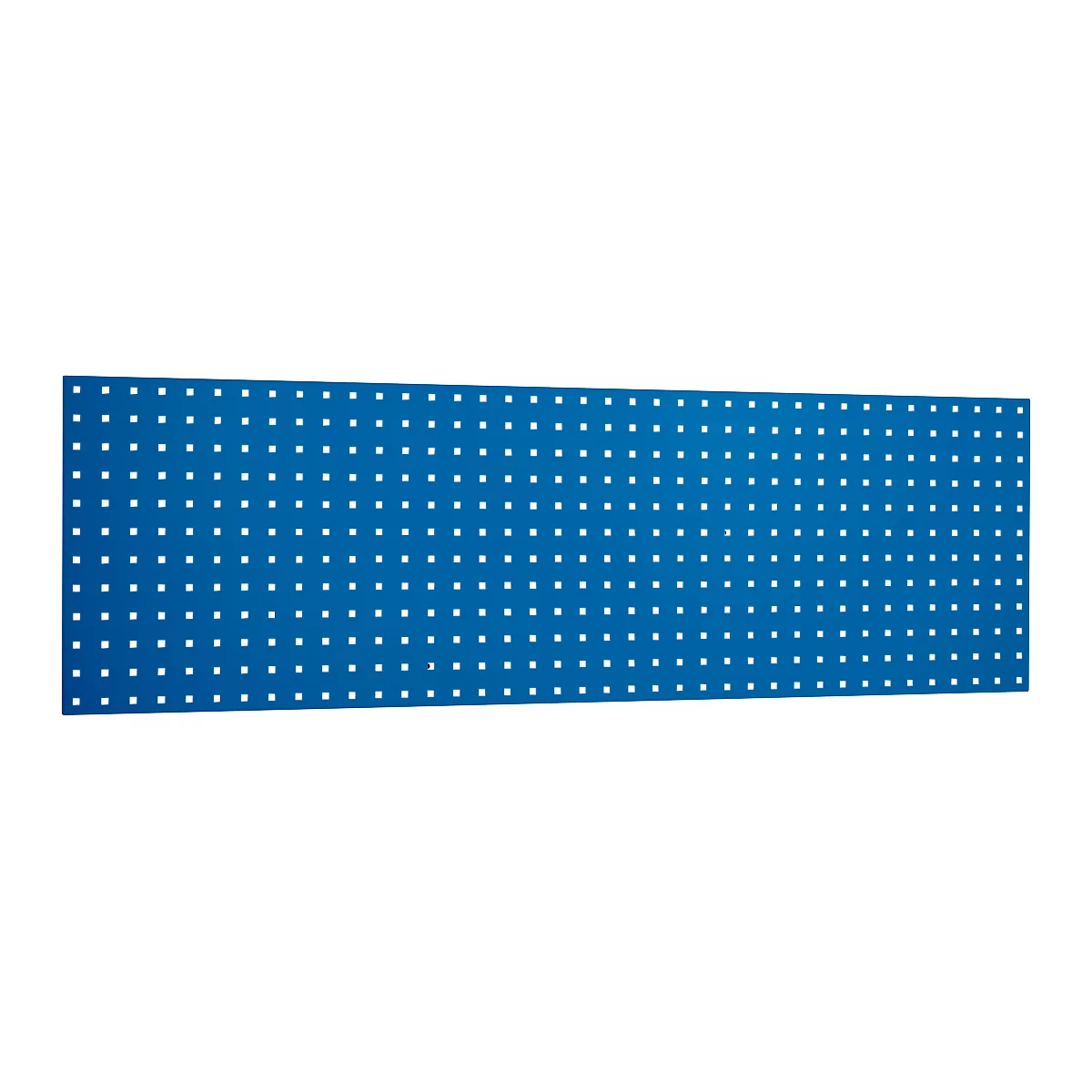 Plaque perforée, à monter, 1486 x 457 mm, bleu gentiane RAL 5010