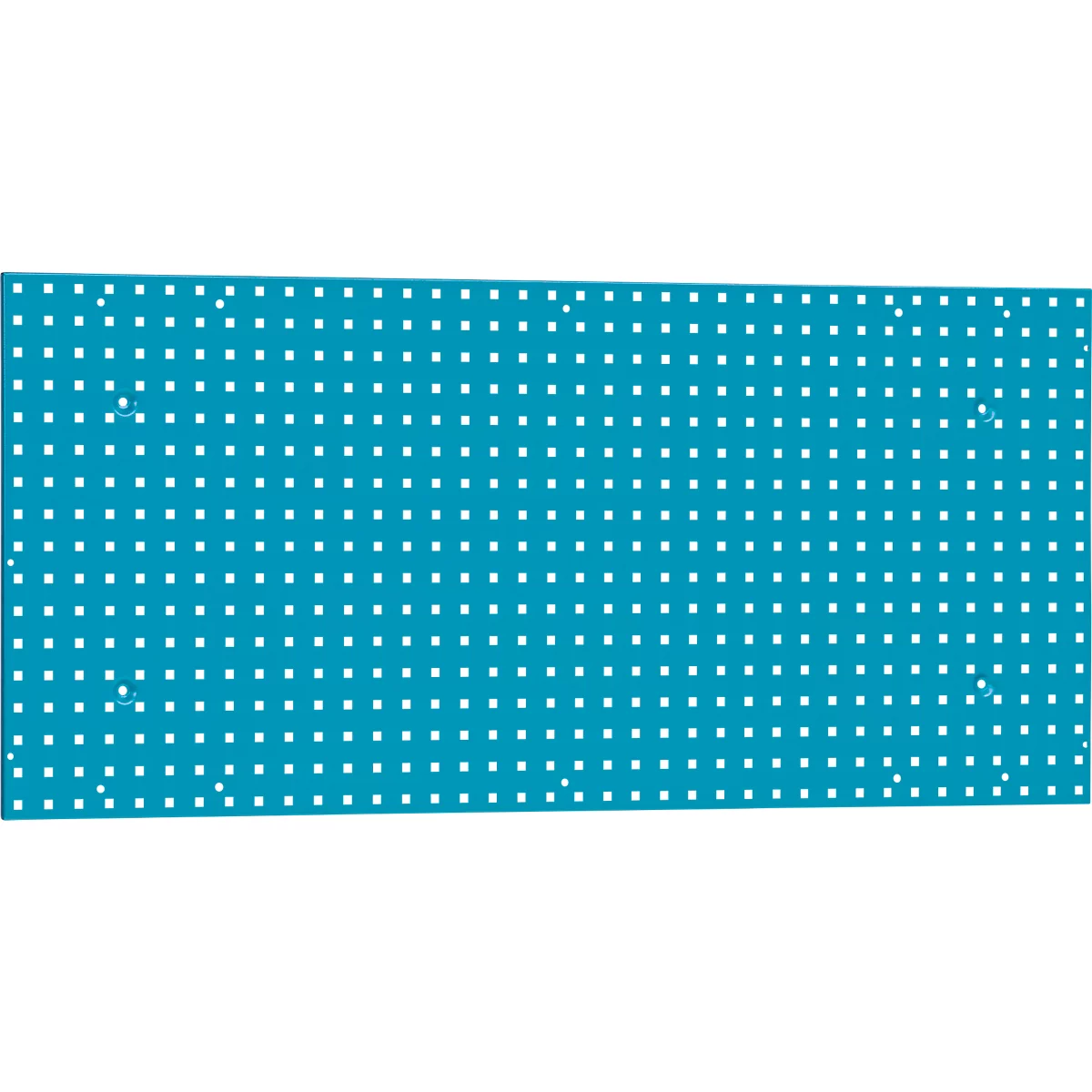 Fond turquoise avec des carrés blancs disposés en motif.
