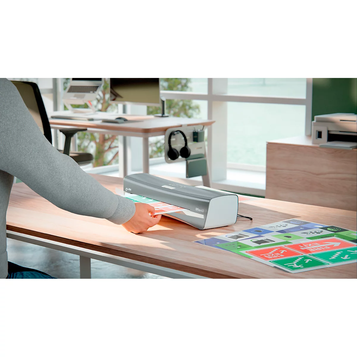 Plastifieuse iLam Office A3 Leitz, Plastifieuse A3, temps de préchauffage 1 min.