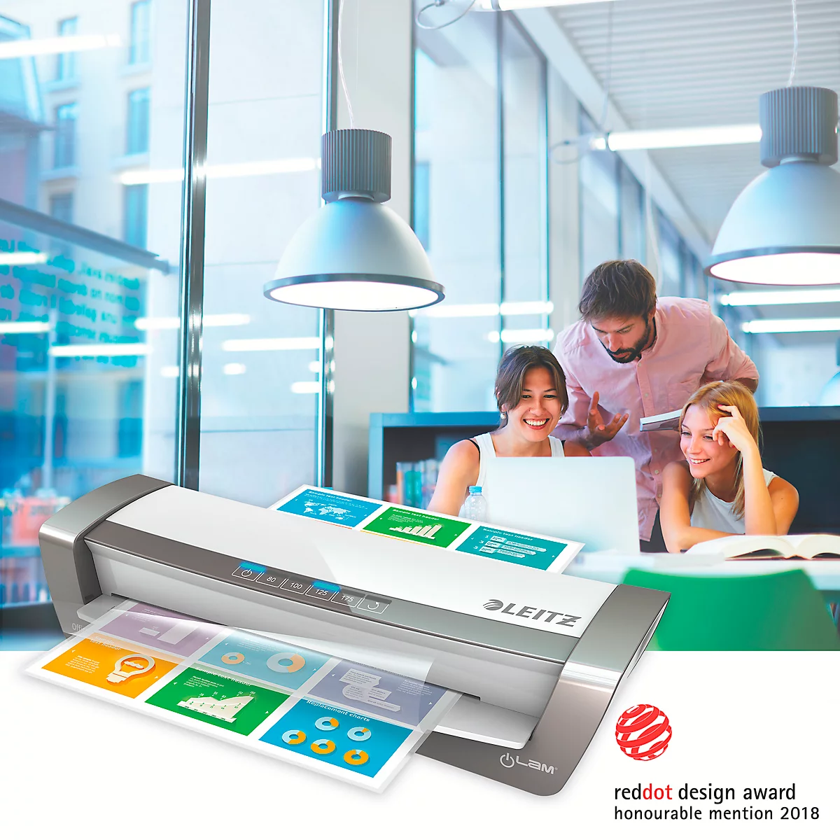 Plastifieuse Leitz iLAM Office Pro, jusqu'à DIN A3