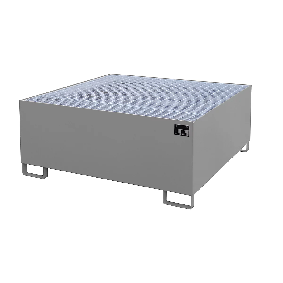 Plateau collecteur AW 1000-1, gris RAL 7005