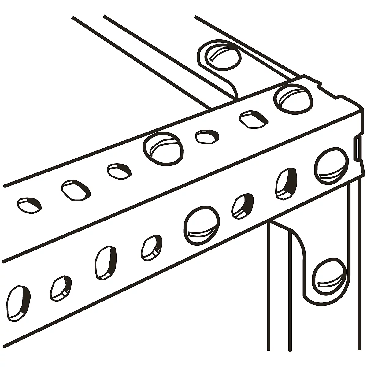 Plateau d'angle FIX