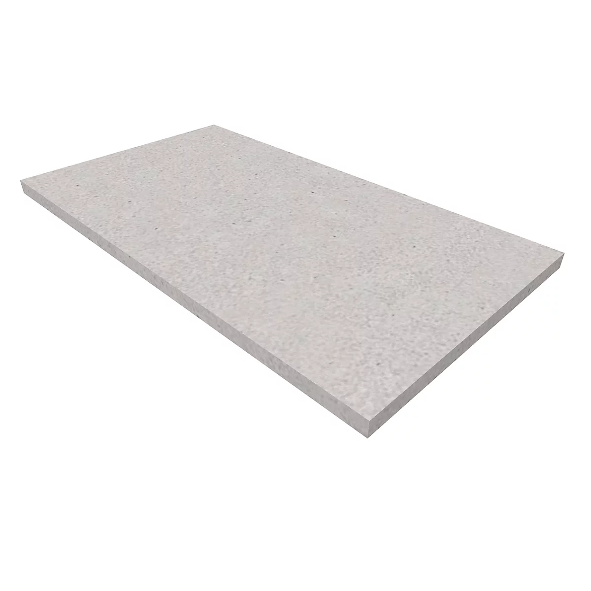 Plateau de finition SOLUS PLAY, pour caisson mobile d'extension SOLUS PLAY, l. 800 x P 500 mm, gris céramique