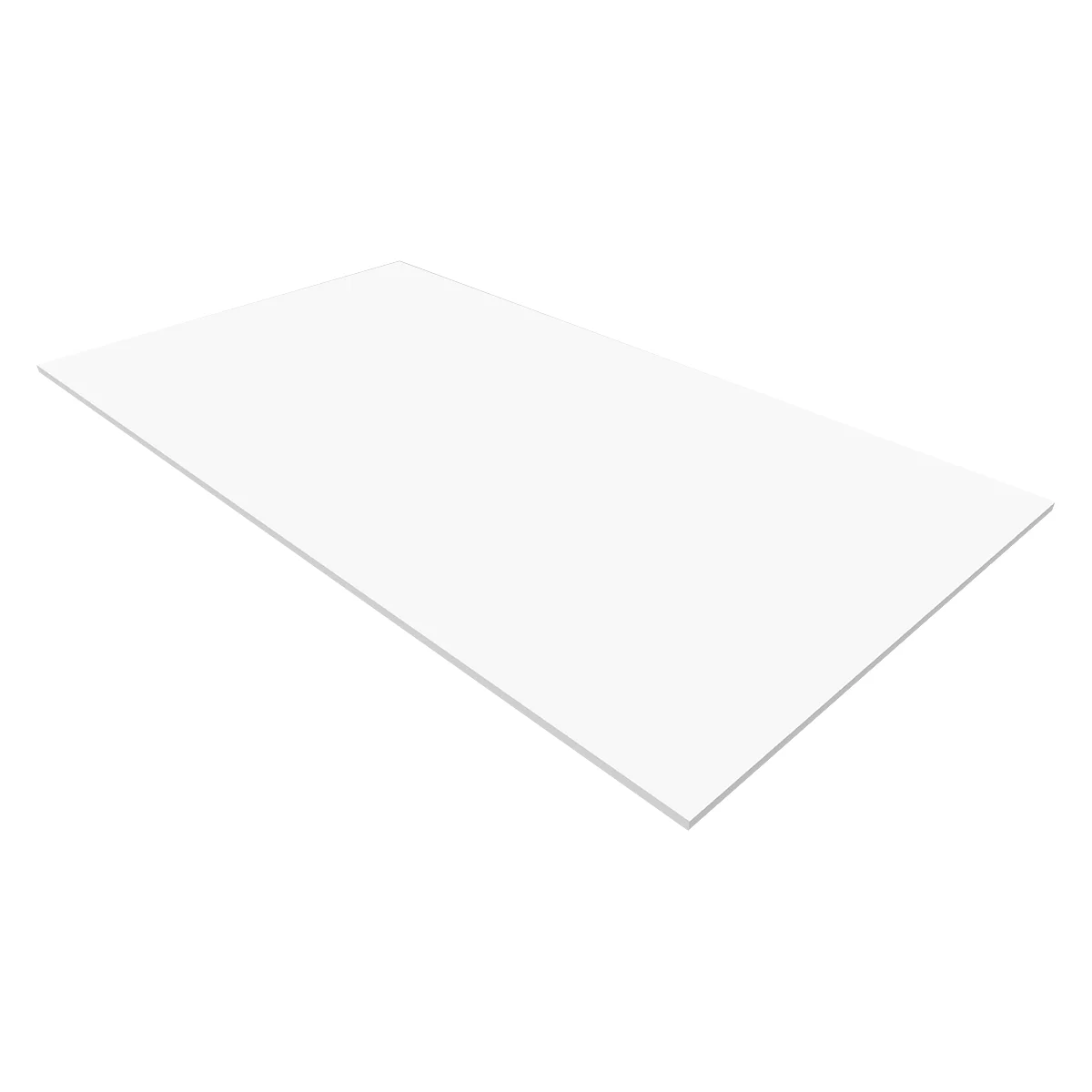 Plateau de finition SOLUS PLAY, pour étagères et armoires SOLUS PLAY, l. 800 x P 440 mm, blanc