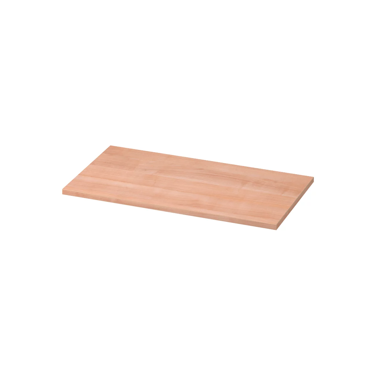 Plateau de finition TOPAS LINE, pour étagères et armoires, l. 805 mm, coloris noyer
