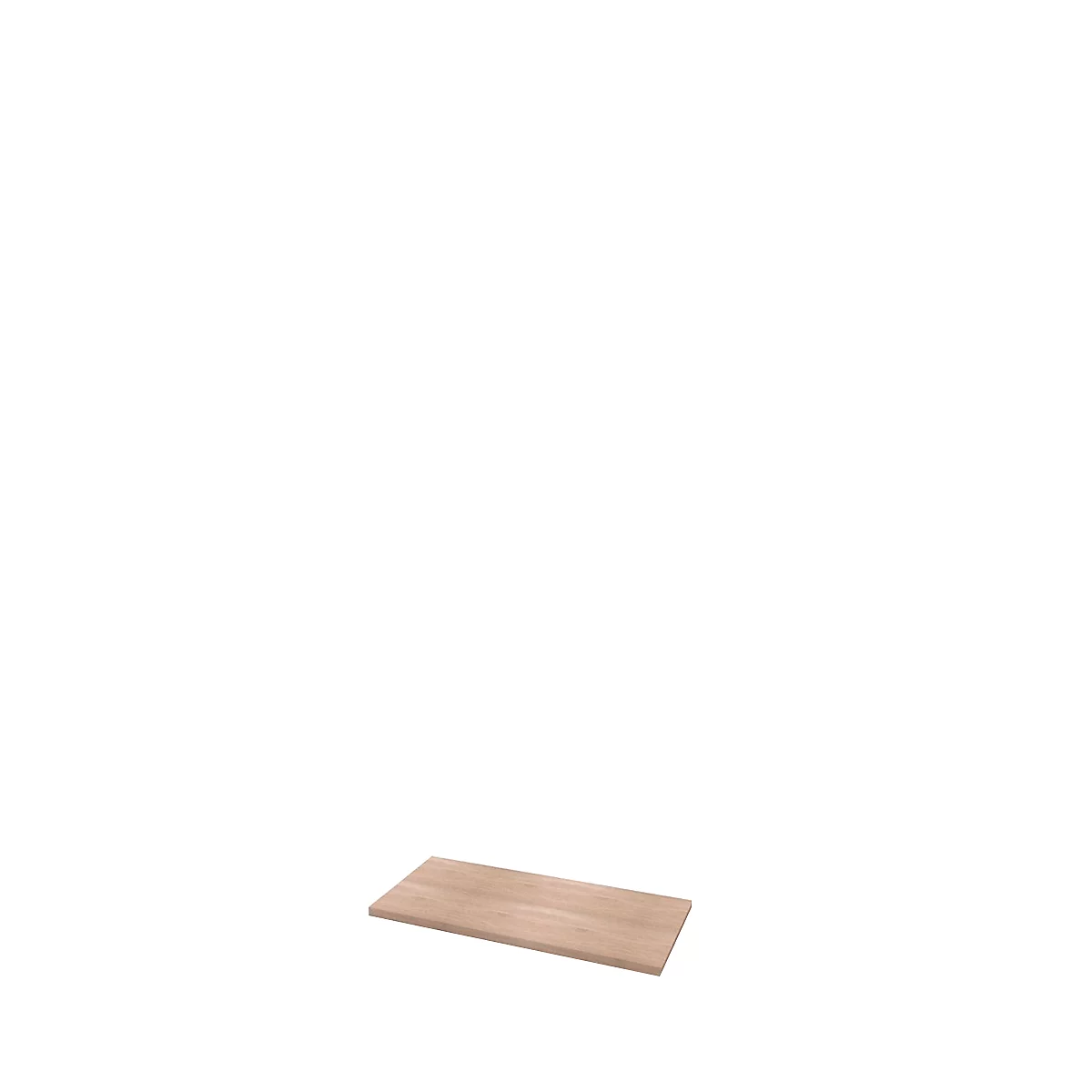 Plateau de finition X-TIME WORK, fin, l. 860 mm, orme